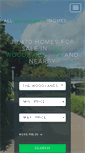 Mobile Screenshot of allwoodlandshomes.com